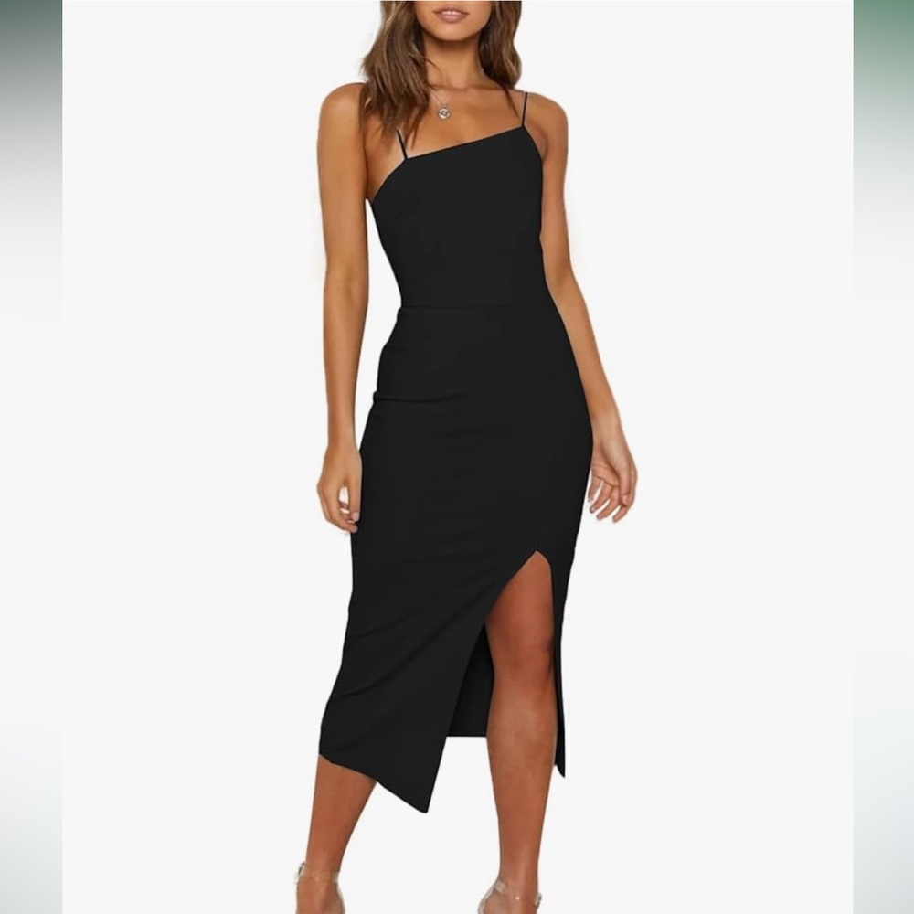 Hot Midi Black Dress